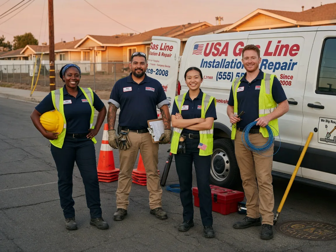 Gas Line Installation company in Pleasant Hill, IA